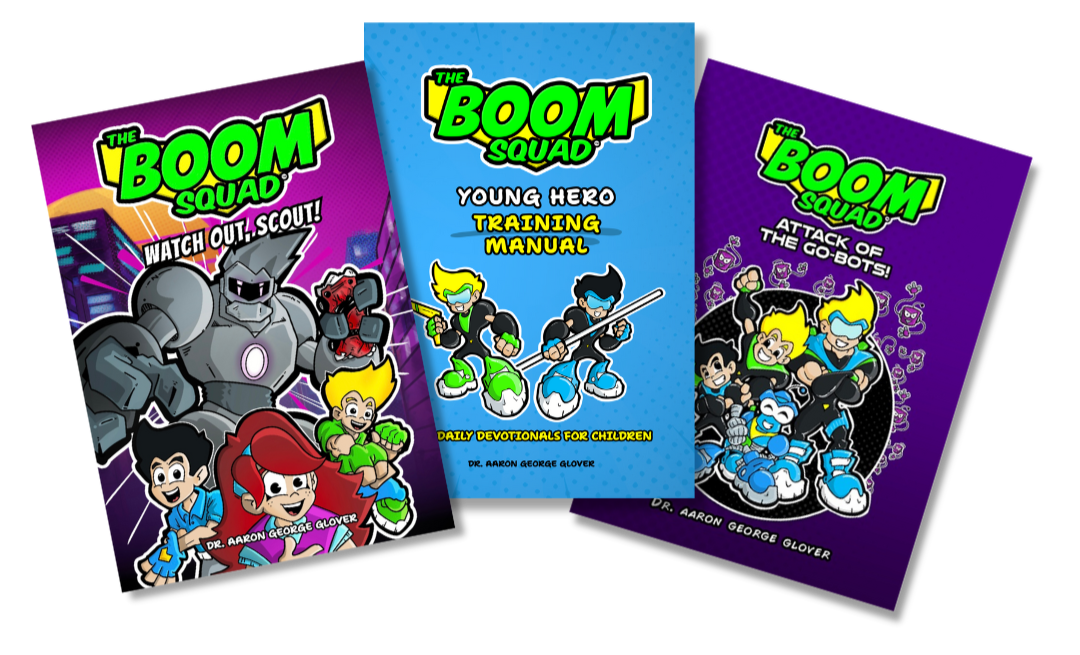 Three Boom Squad Books 